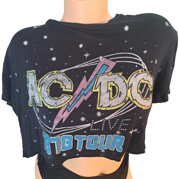 AC/DC 1978 Tour womens Tee - Picture 2 of 6